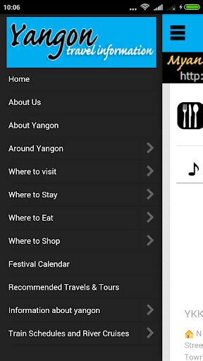Yangon Travel Information (Android) software credits, cast, crew of song